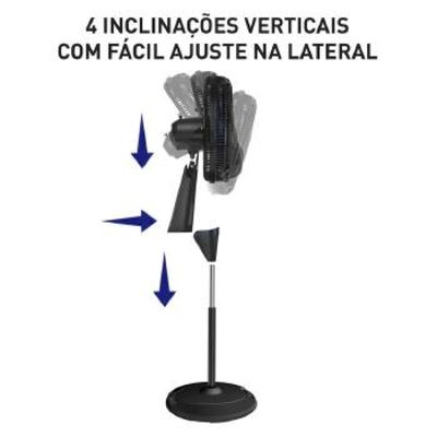 Vent 40CM ARNO Coluna X-TREME 7 VE7C - 2720017326  Preto  220 VOLTS