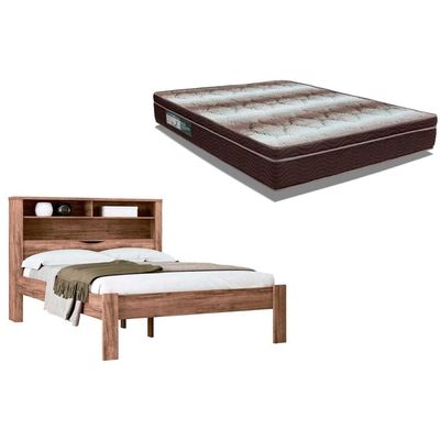 Colchão Casal Ortopédico Ortobom + Cama Invicta Atacama