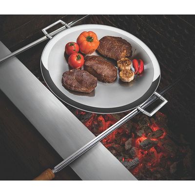 Disco para Grelhar Tramontina em Aço Inox com Corpo Triplo - 3,5 L