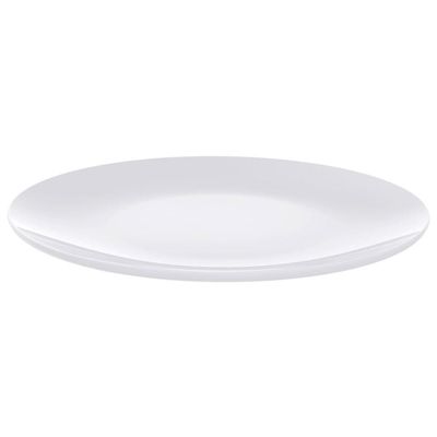 Conjunto com 12 Pratos Tramontina Sophia em Porcelana - Branco