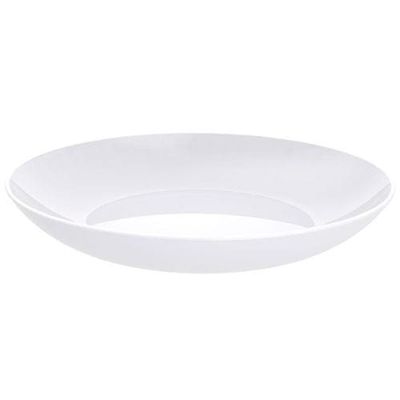 Conjunto com 12 Pratos Tramontina Sophia em Porcelana - Branco
