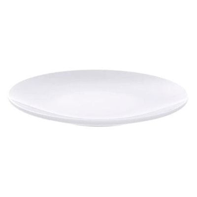 Conjunto com 6 Pratos de Sobremesa Tramontina Leonora em Porcelana 19 cm - Branco