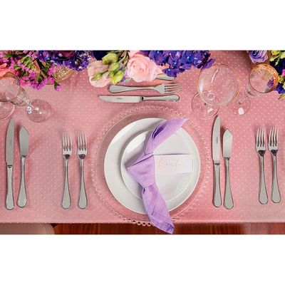 Conjunto com 6 Pratos de Sobremesa Tramontina Leonora em Porcelana 19 cm - Branco