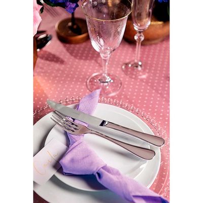 Conjunto com 6 Pratos de Sobremesa Tramontina Leonora em Porcelana 19 cm - Branco