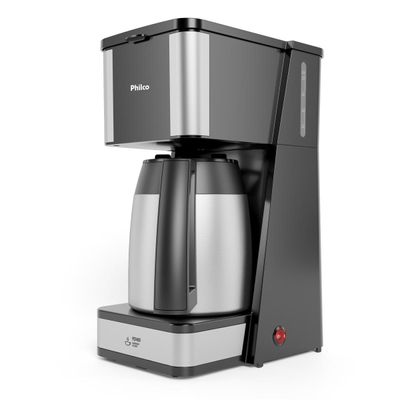 Cafeteira Philco 40 cafezinhos 1,6L Jarra em Inox PCF40D 127V