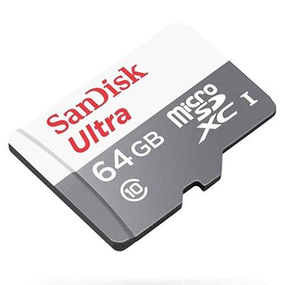 Cartão De Memória Micro Sd Sandisk 64Gb Ultra Classe 10 C/Ad