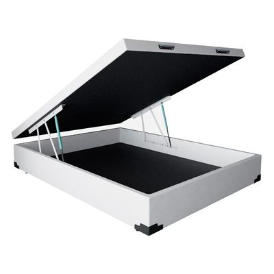 Base para Cama Box Casal Maddux com Baú (47x138x188) Branca