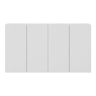 Aparador Buffet 4 Portas Alemanha Br3555 Branco