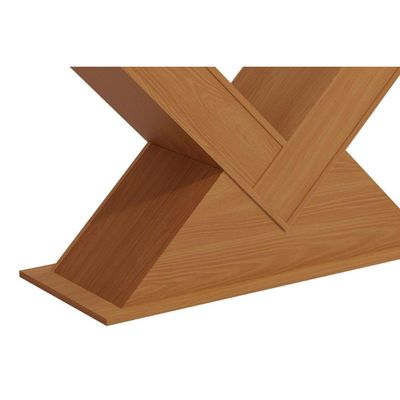 Base de Mesa p/ Cozinha Amora BA35 Madeirado s/ Tampo Freijó/Off White - Kappesberg