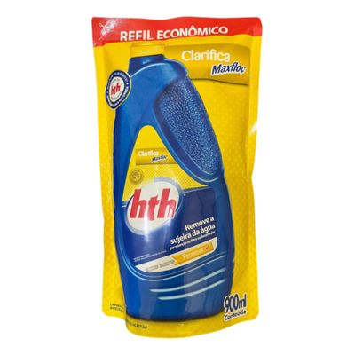 Kit 01 HTH Clarificante Maxfloc 1L + 04 Refil 900ml