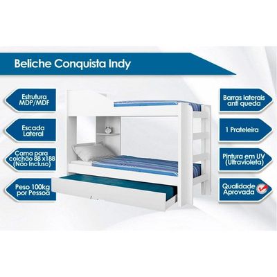 Treliche Indy c/Auxiliar Branco - Conquista