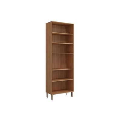 Módulo Cozinha MGM Divina Paneleiro c/ 4 Portas e 1 Nicho p/ Forno 70 cm Cinamomo/Off White-MGM