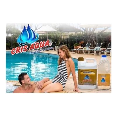 Limpa Pedra Concentrado Cris Água 5 Litros Rende Até 30 Lts