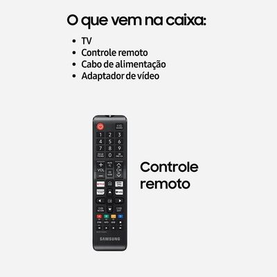 Smart TV 32" HD Samsung H5000F Sistema Operacional Tizen HDR PurColor