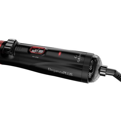 Escova Rotativa Secadora GA.MA Italy Eleganza Plus 3 em 1 com Ceramic Ion, Duplo Sentido de Rotação e Cabo Giratório 360° 1100W - Bivolt