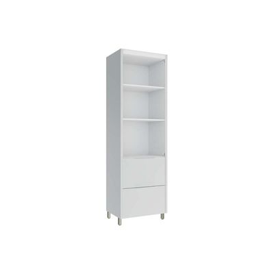 Módulo Cozinha Nesher Marquesa Paneleiro 2 Portas e 2 Gavetas 70cm Branca - Nesher
