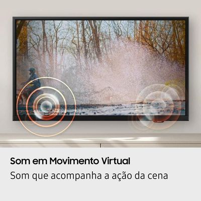 Smart TV 32" HD Samsung H5000F Sistema Operacional Tizen HDR PurColor