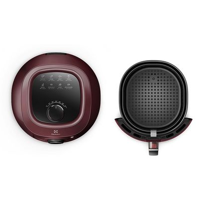 Air Fryer Electrolux por Rita Lobo 6,5L Vermelha Escura Family Efficient 1700W (EAF51) 127V