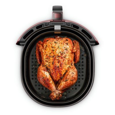 Air Fryer Electrolux por Rita Lobo 6,5L Vermelha Escura Family Efficient 1700W (EAF51) 127V