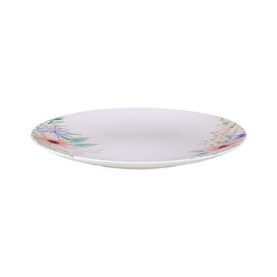 Prato Raso Tramontina Floratta 28cm Porcelana Decorada