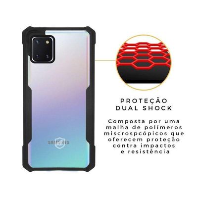 Capa Dual Shock X E Pelicula Para Galaxy Note10 Lite-Gshield