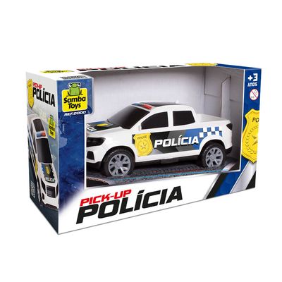 Carro Pick Up Polícia Samba Toys UNICA