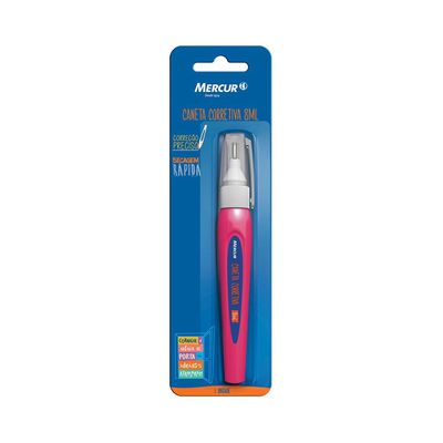 Caneta Corretiva Mercur Design Rosa 8ml UNICA