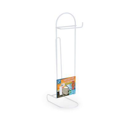 Suporte para Papel Higiênico Arthi de Chão 4 Rolos Branco UNICA