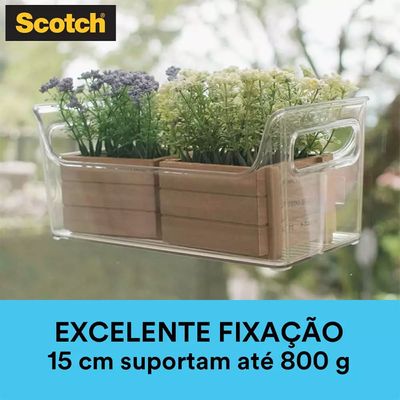 Fita Adesiva Dupla Face Scotch 3M com Espuma Uso Interno 19mmx2m UNICA