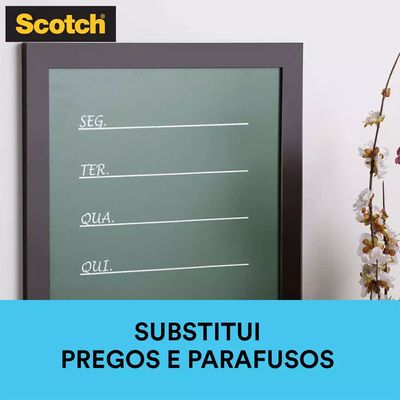 Fita Adesiva Dupla Face Scotch 3M com Espuma Uso Interno 19mmx2m UNICA