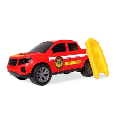 Carro Pick Up Bombeiro Samba Toys UNICA