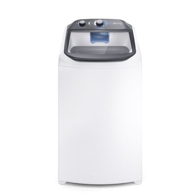 Máquina de Lavar Electrolux 13kg Branca Efficient Duplo Dispenser, Cesto Inox e Máxima Diluição (LDA13) 127V