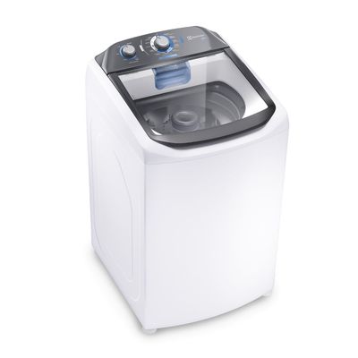 Máquina de Lavar Electrolux 13kg Branca Efficient Duplo Dispenser, Cesto Inox e Máxima Diluição (LDA13) 127V