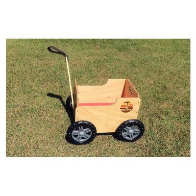 Woodbox - Carrinho Multiuso De Madeira - Camará