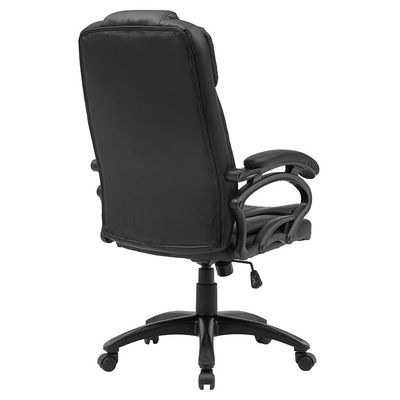 Cadeira de Escritório Presidente Giratória com Relax Clark Preta