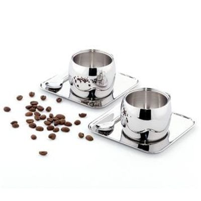 Conjunto para Cafezinho Tramontina Continental Inox - 6 Peças