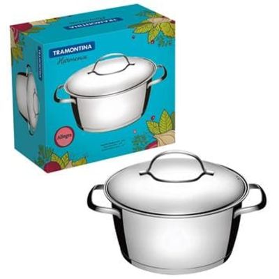Caçarola Funda Tramontina Allegra Inox - 16cm