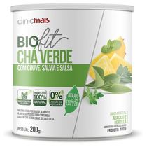 2 Solúvel Biofit Chá Verde Com Estévia 200g Clinicmais
