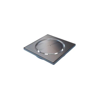 Grelha Para Ralo Linear Novii Abre E Fecha 9573 15x15 Inox Escovado