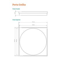 Grelha Para Ralo Linear Novii Abre E Fecha 9573 15x15 Inox Escovado