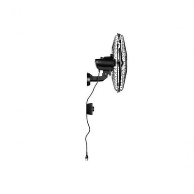 Ventilador De Parede Ventisol Oscilante 50cm Aço Preto Bivolt
