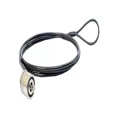 Trava Para Notebook C3tech Cs-30 Com Chave 1,8 Metros Preto