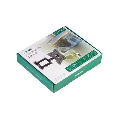 Suporte Articulado Para Tv Led-lcd-plasma De 17 A 42 Polegadas Com Inclinação - Sta-200