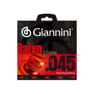 Corda Giannini Contrabaixo Geebrs 4 0.045 Pesado