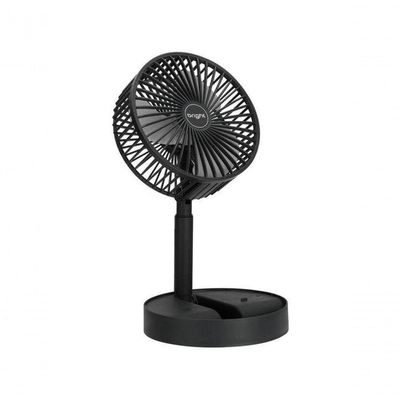 Ventilador Portátil Recarregável Bright Vn003 Preto