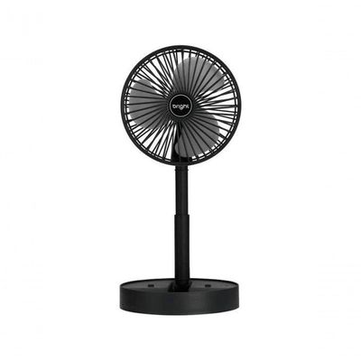 Ventilador Portátil Recarregável Bright Vn003 Preto