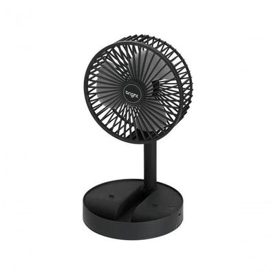 Ventilador Portátil Recarregável Bright Vn003 Preto
