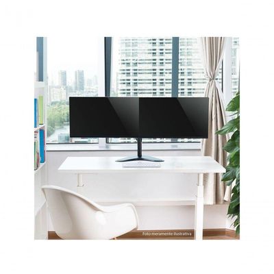 Suporte Para 2 Monitores 13'' A 32'' Vesa 100x100 Plmsm02a