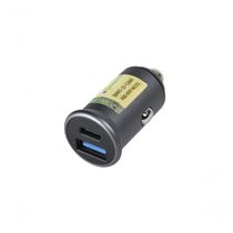 Carregador Veicular 48w Com 2 Saidas 1 Saida Usb 12v E 1 Saida Tipo-c 9v
