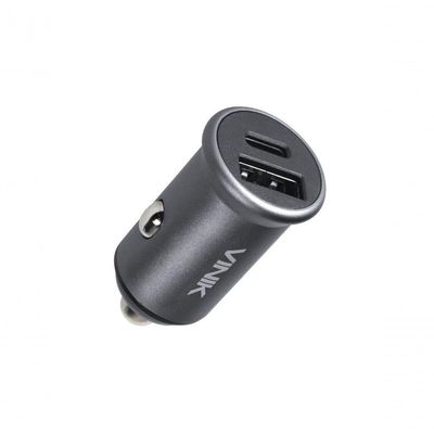 Carregador Veicular 48w Com 2 Saidas 1 Saida Usb 12v E 1 Saida Tipo-c 9v